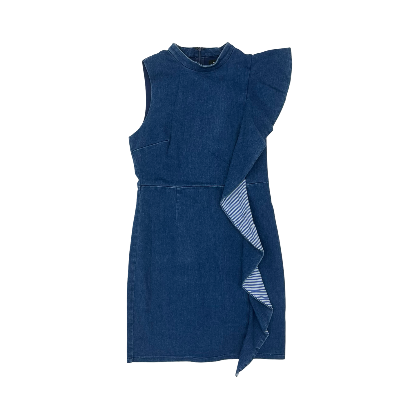 Dress Party Short By Jealous Tomato In Blue Denim, Size:L