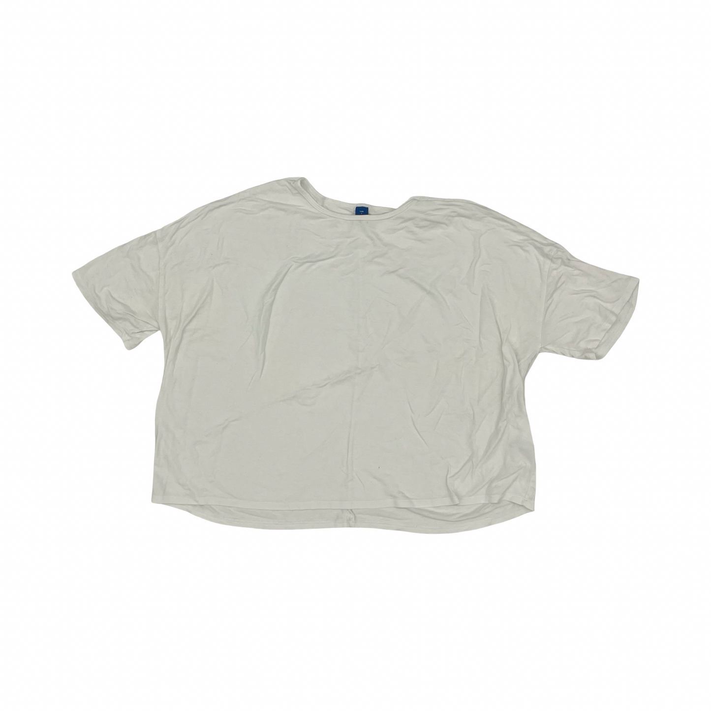 Top Ss Basic By Old Navy In White, Size:L