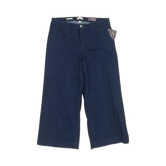 Jeans Wide Leg By Ava & Viv In Blue Denim, Size:18