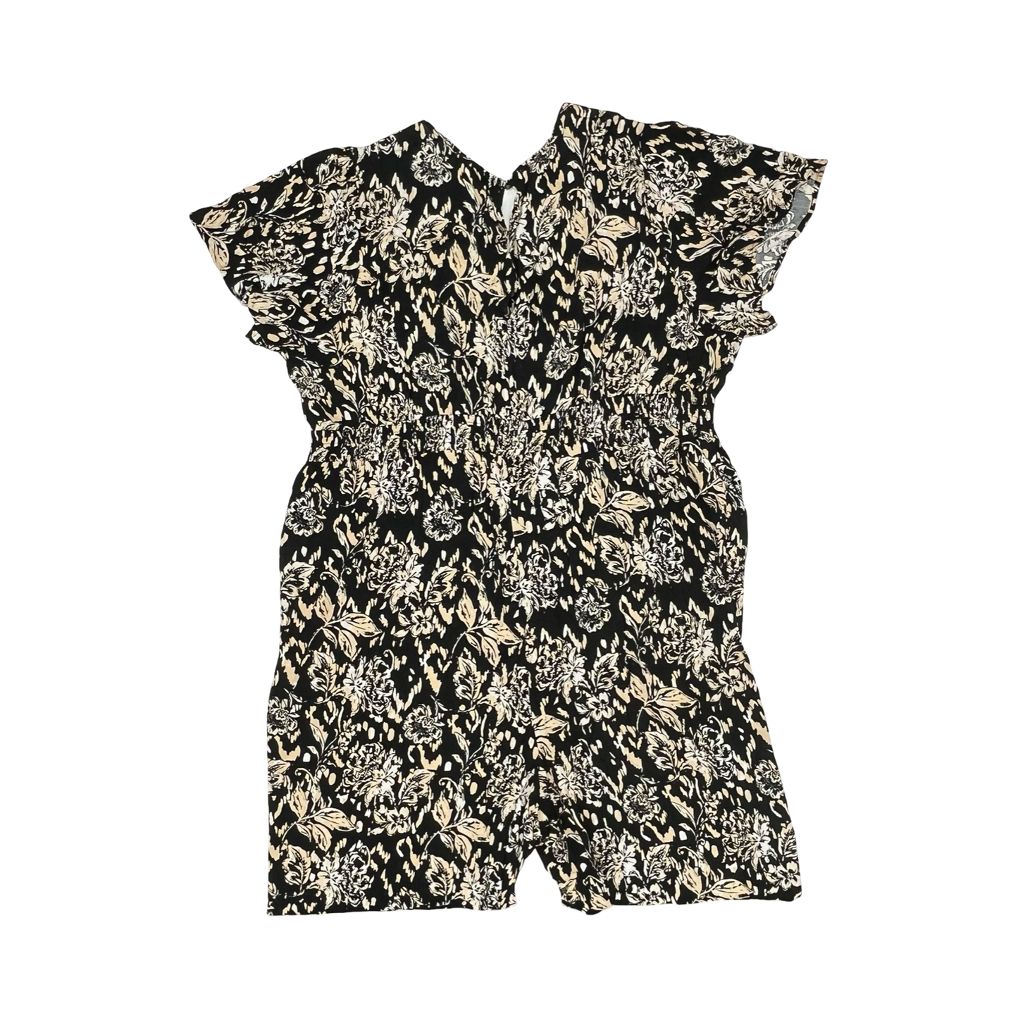 Jumpsuit By Maurices In Black & Brown, Size:4X