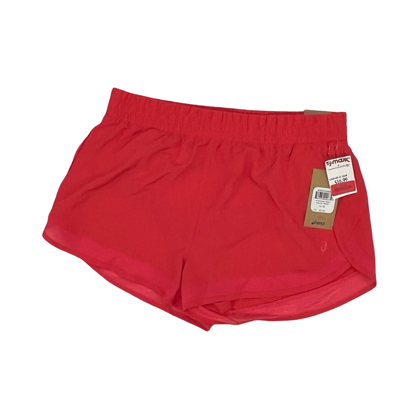 Athletic Shorts By Asics In Orange, Size:L