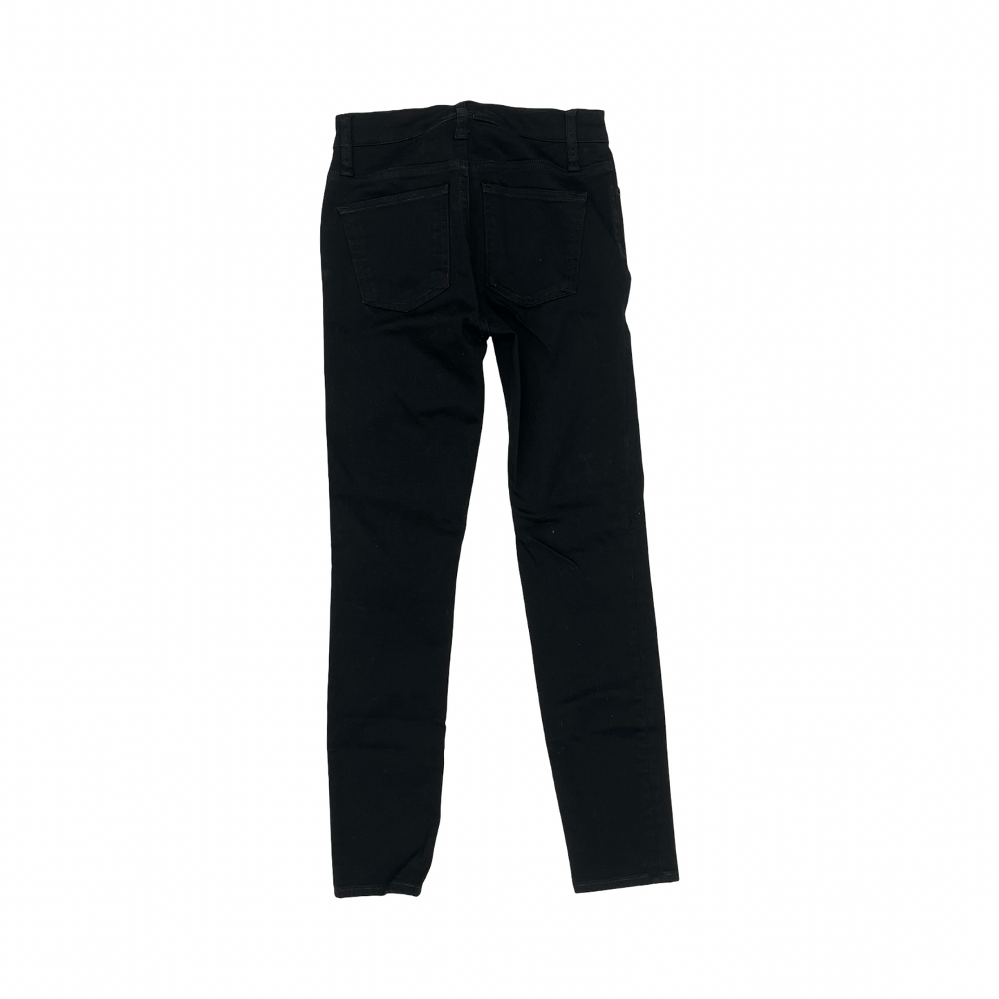 Jeans Skinny By J. Crew In Black Denim, Size:2