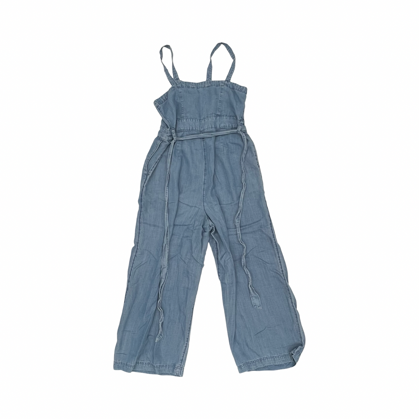 Jumpsuit By Loft In Blue Denim, Size:0