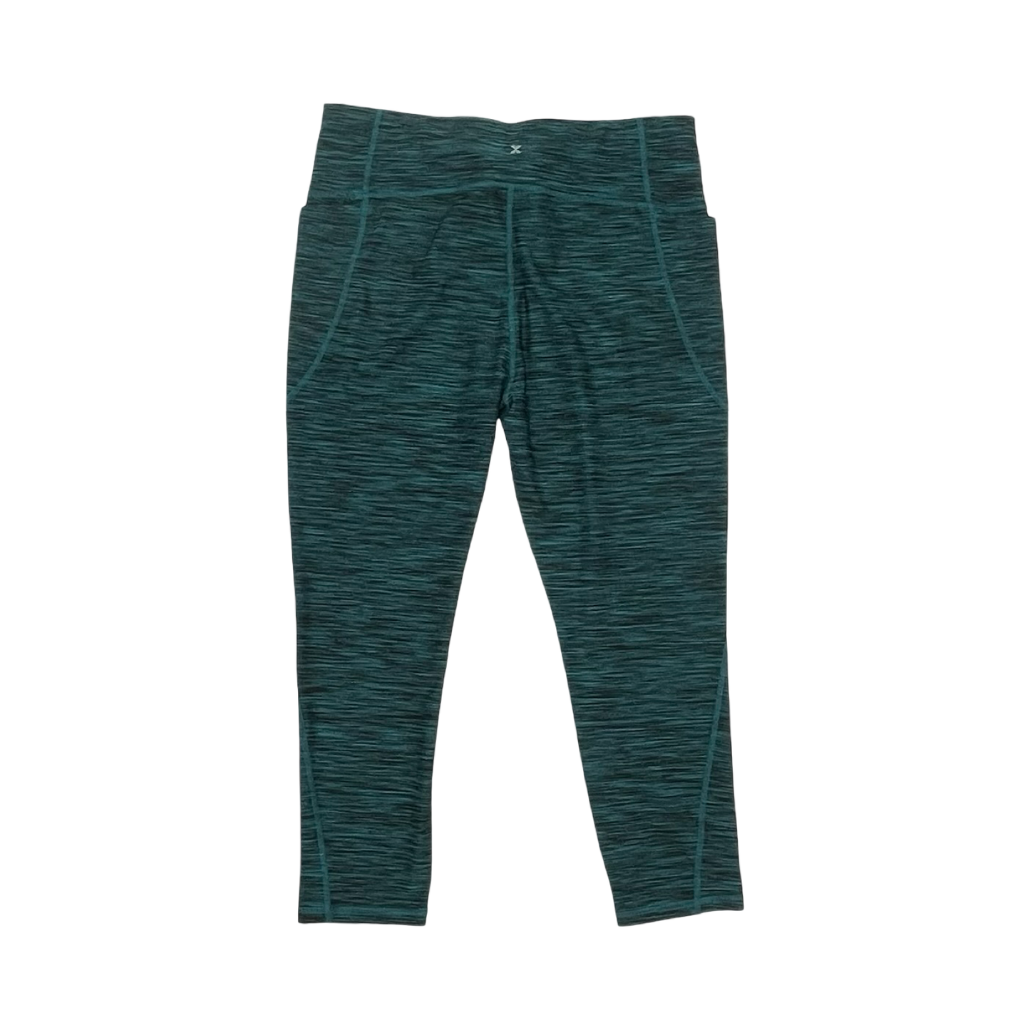 Athletic Leggings By Xersion In Green, Size:Xxl