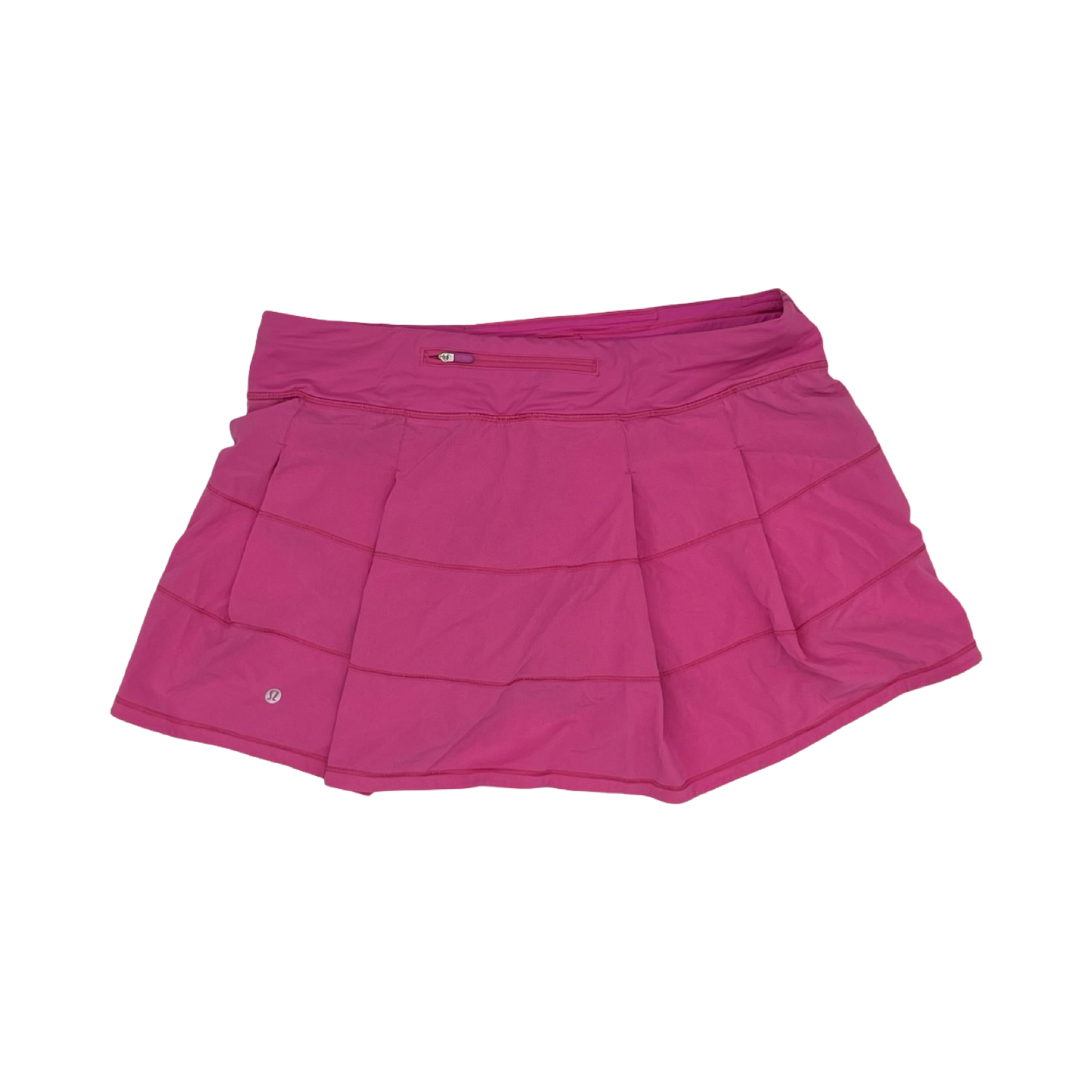 Athletic Skort By Lululemon In Pink, Size:L