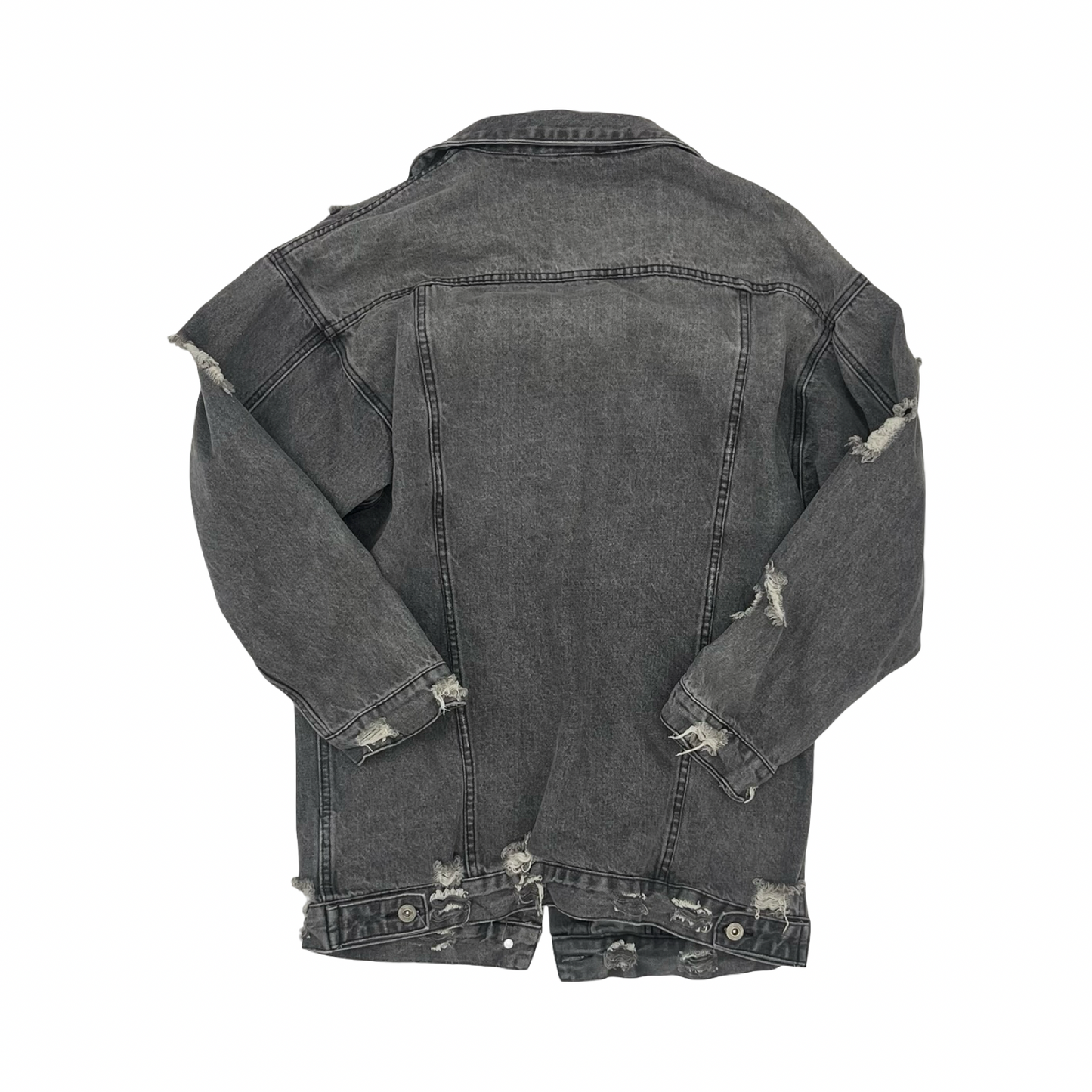 Jacket Denim By Cmf In Black Denim, Size:M