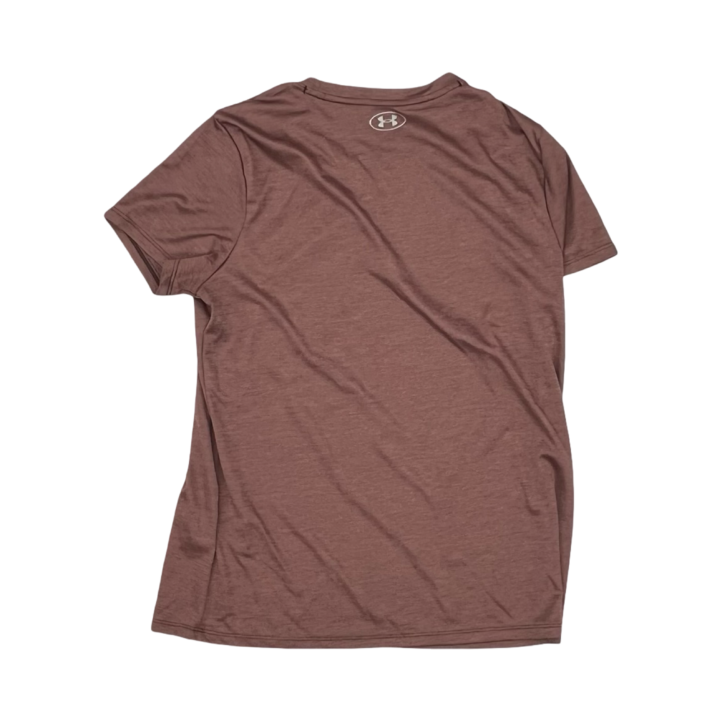 Athletic Top Ss By Under Armour In Brown, Size:L