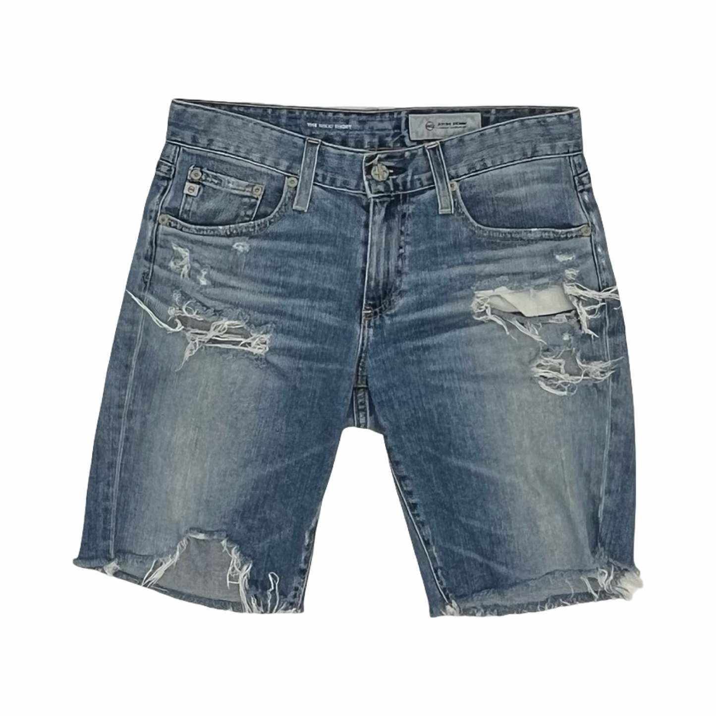 Shorts By Adriano Goldschmied In Blue Denim, Size:2