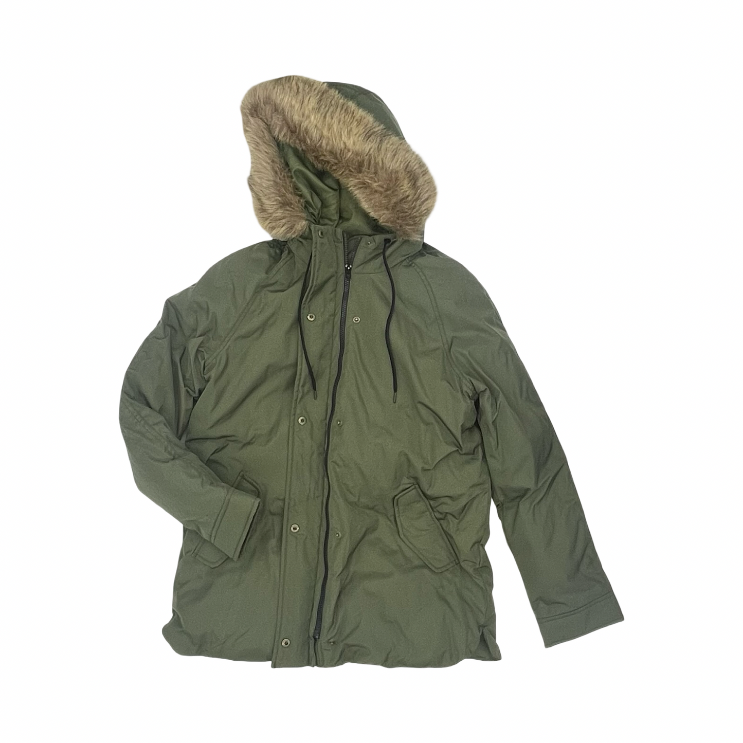 Coat Puffer & Quilted By Old Navy In Green, Size:M