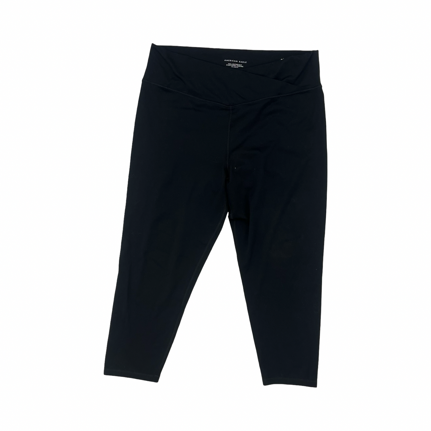 Athletic Leggings By American Eagle In Black, Size:Xxl