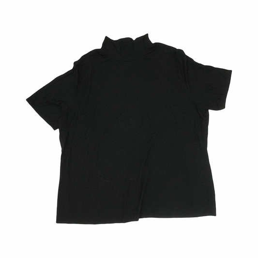 Top Ss By Ava & Viv In Black, Size:3X