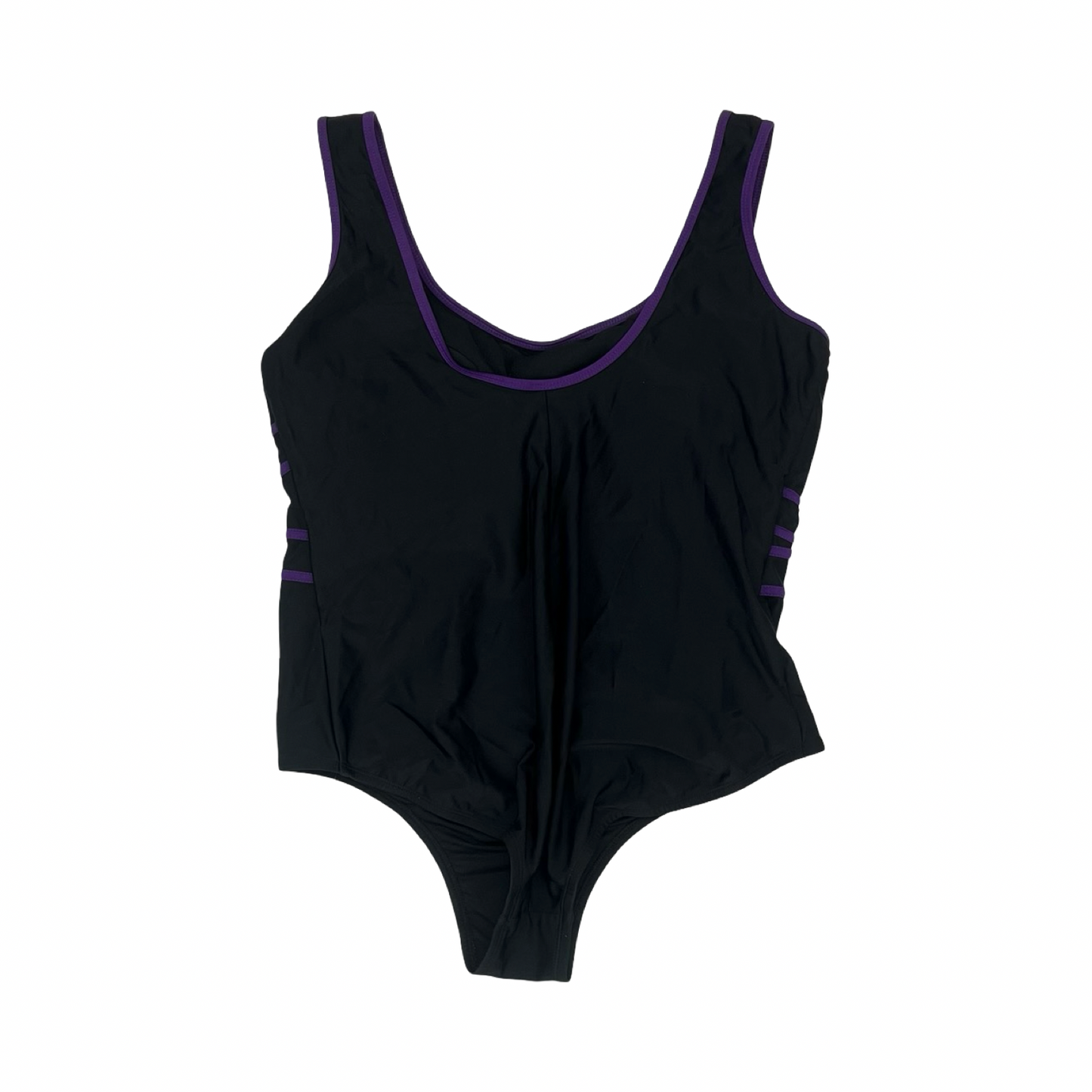 Swimsuit By Catalina In Black, Size:2X