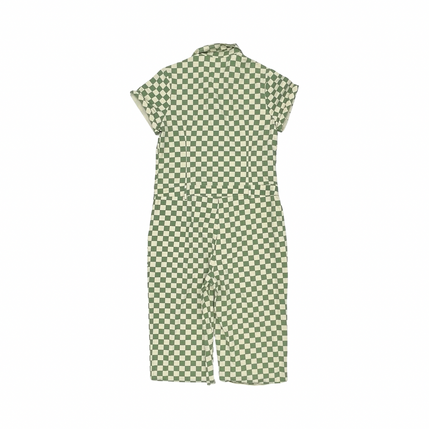 Jumpsuit By Roolee In Green & White, Size:S