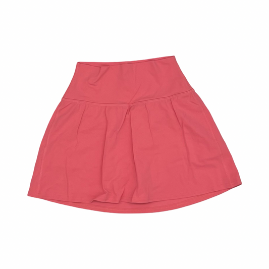 Athletic Skort By Lululemon In Pink, Size:S