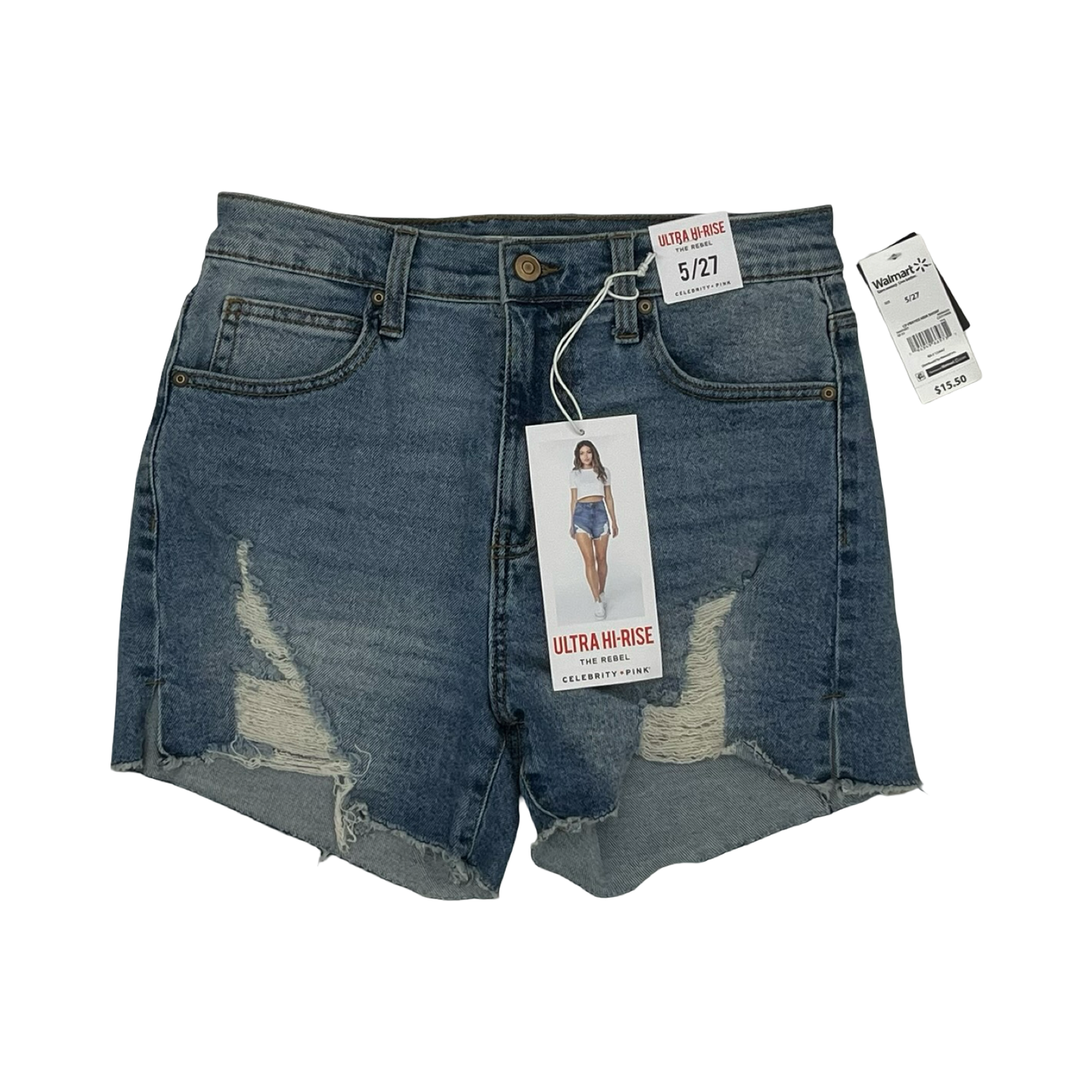 Shorts By Celebrity Pink In Blue Denim, Size:4