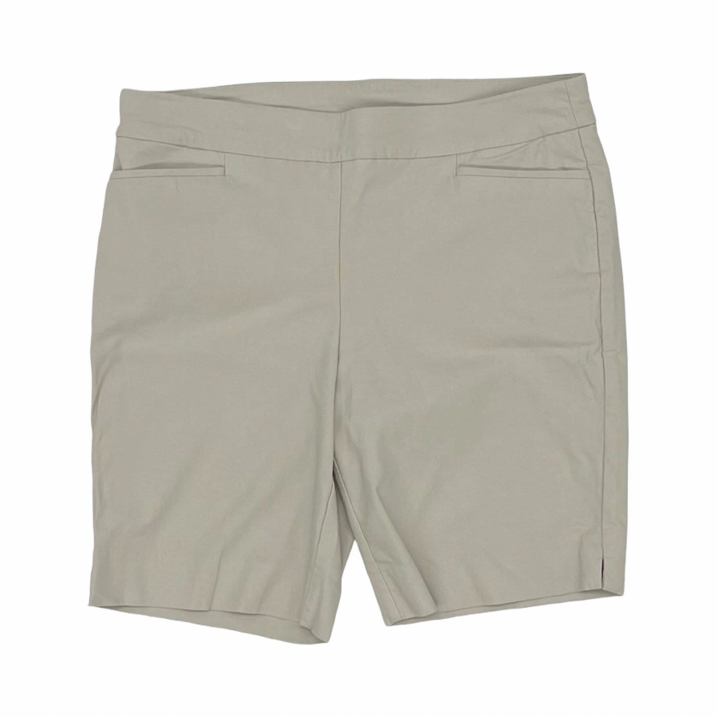 Shorts By Chicos In Tan, Size:12