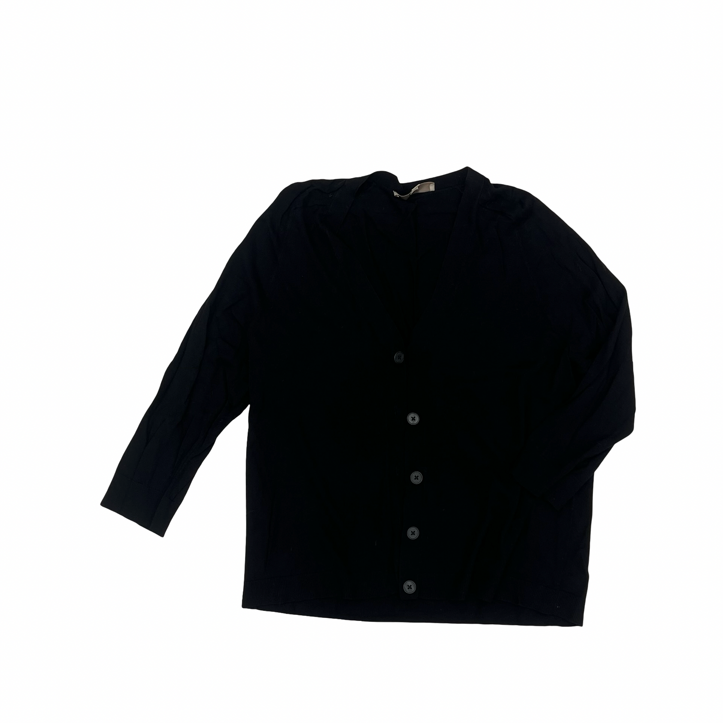 Cardigan By Loft In Black, Size:Xl
