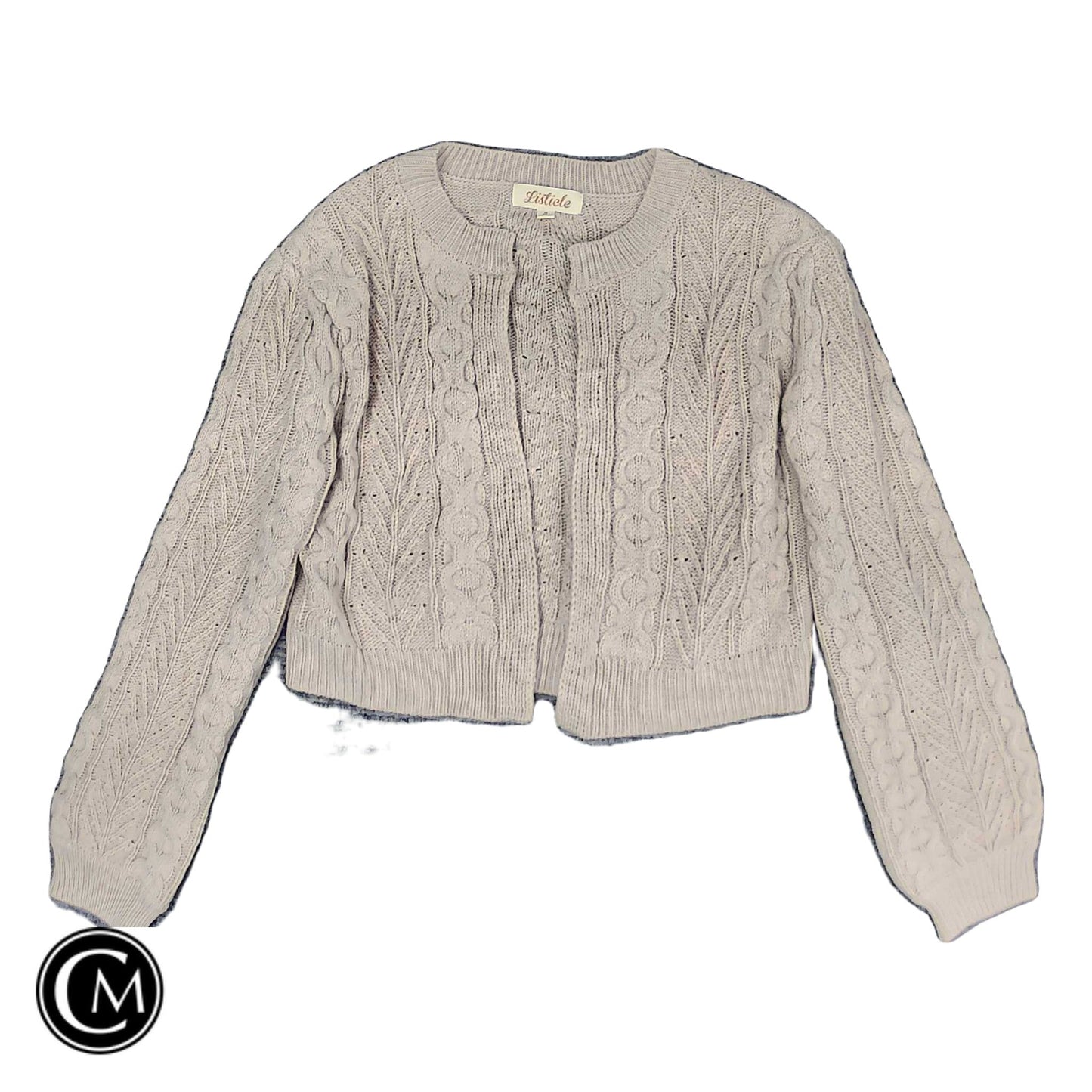 Sweater Cardigan By Listicle In Pink, Size: S