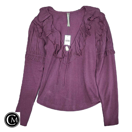 Top Ls By Anthropologie In Purple, Size: S image 1