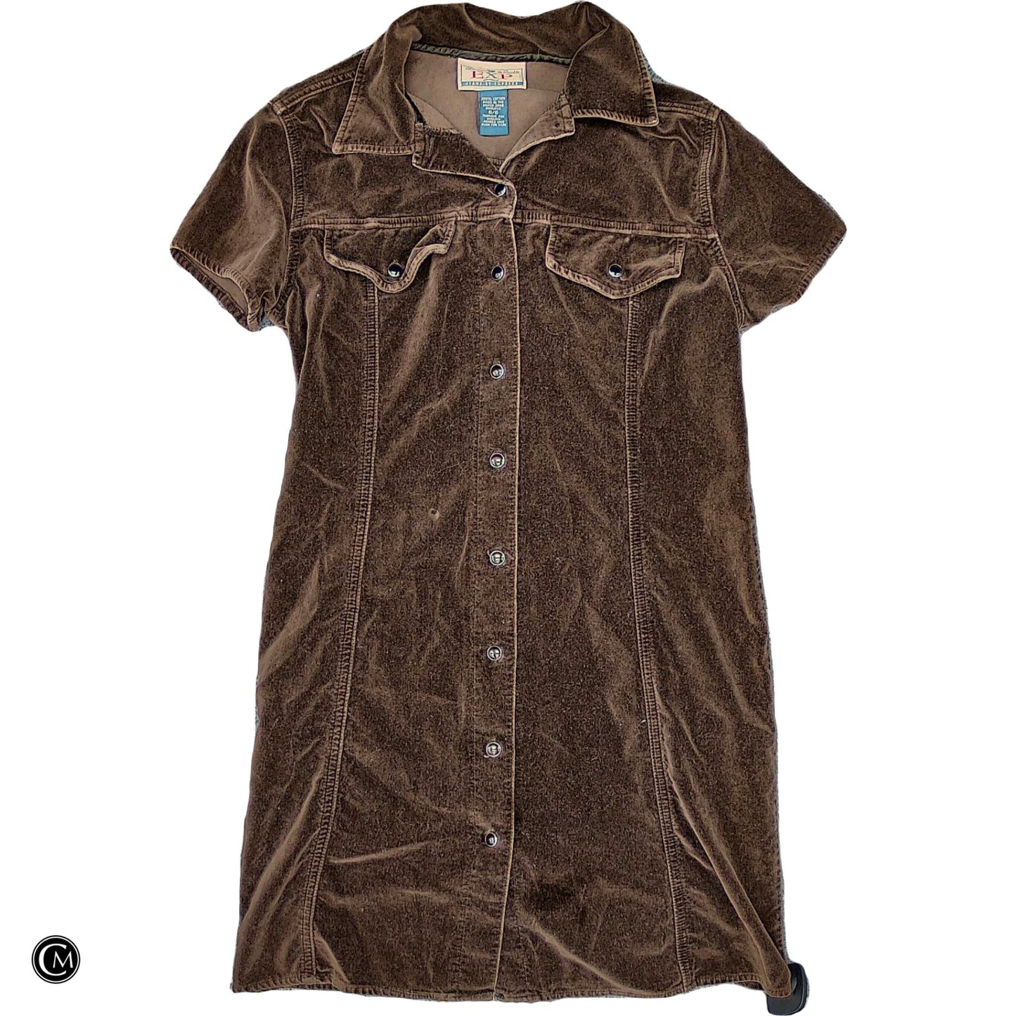 Dress Casual Short By Express In Brown, Size: S