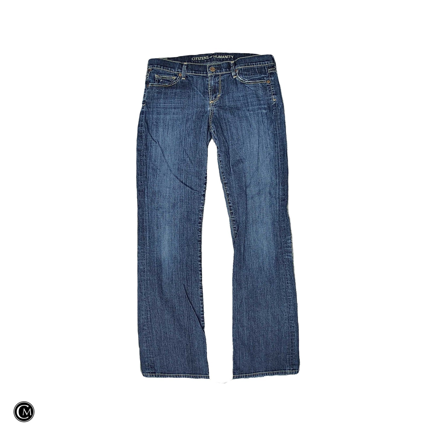 Jeans Boot Cut By Citizens Of Humanity In Blue Denim, Size: 8