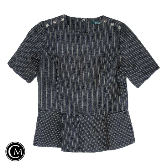 Top Ss By Lauren By Ralph Lauren In Grey, Size: S