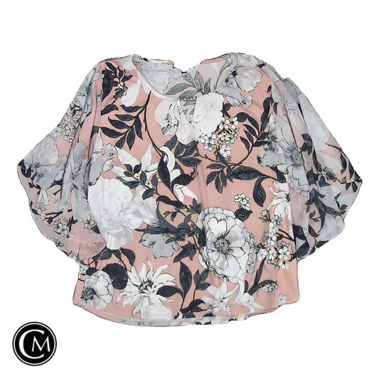 Top Ss By Sara Michelle In Black & Pink, Size: Xl