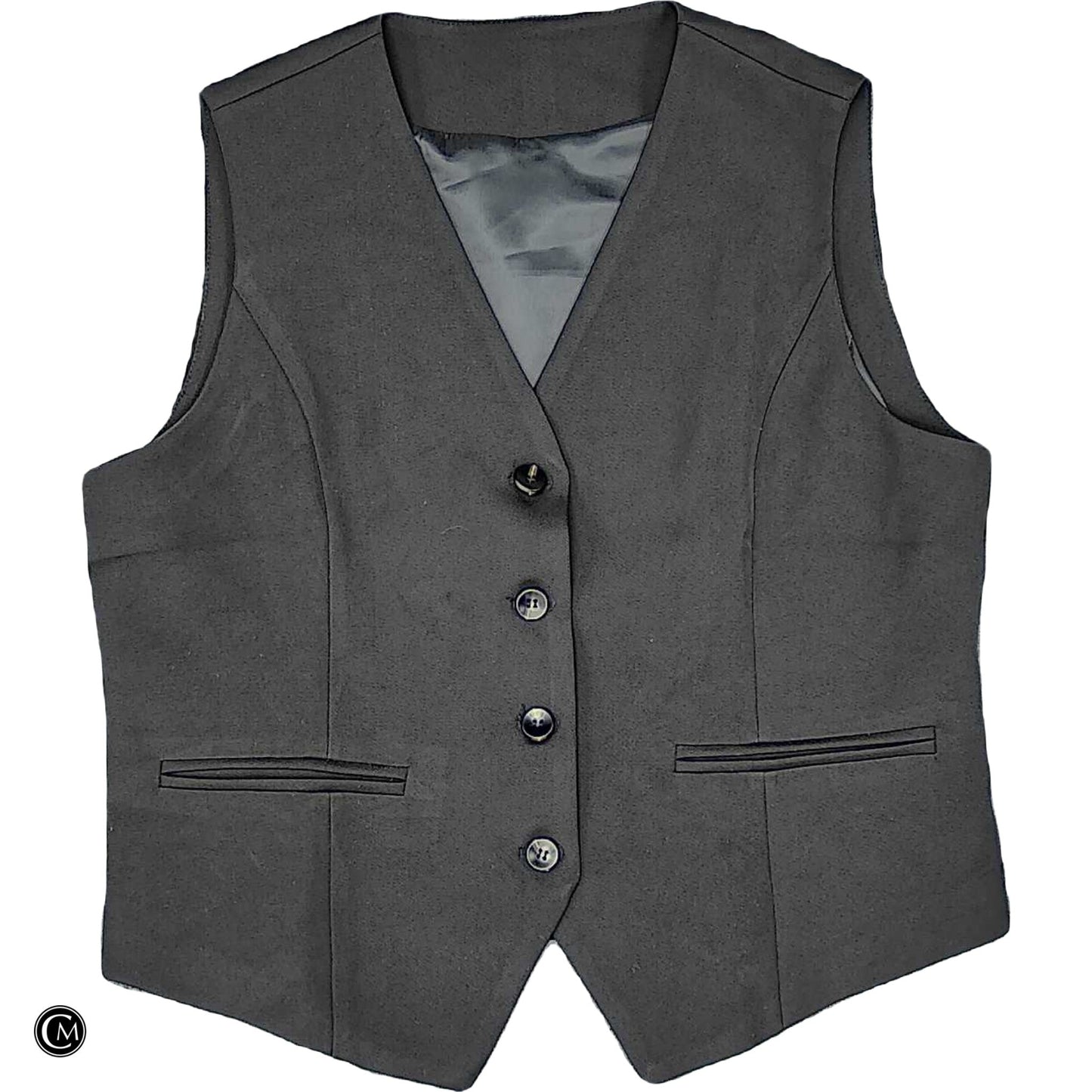 Vest Other By Clothes Mentor In Black, Size: M image 1