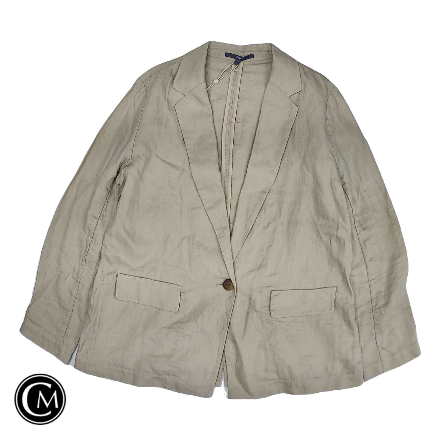 Blazer By Quince In Beige, Size: L