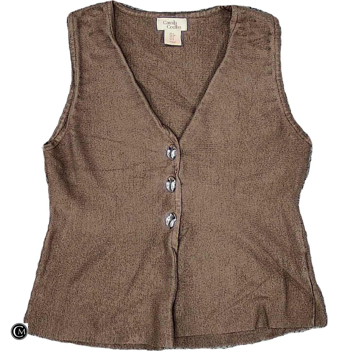 Vest Other By Cma In Brown, Size: S image 1
