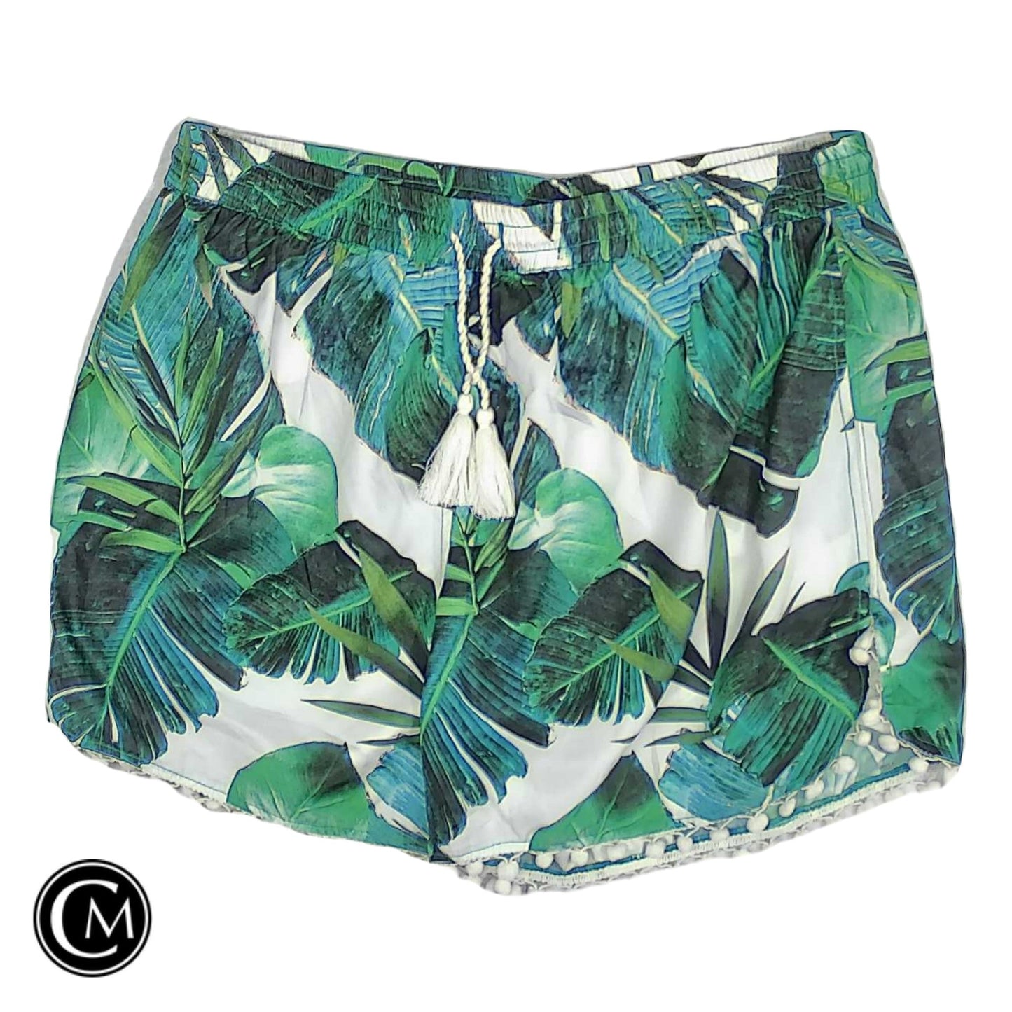 Shorts By Charlie Paige In Tropical Print, Size: L