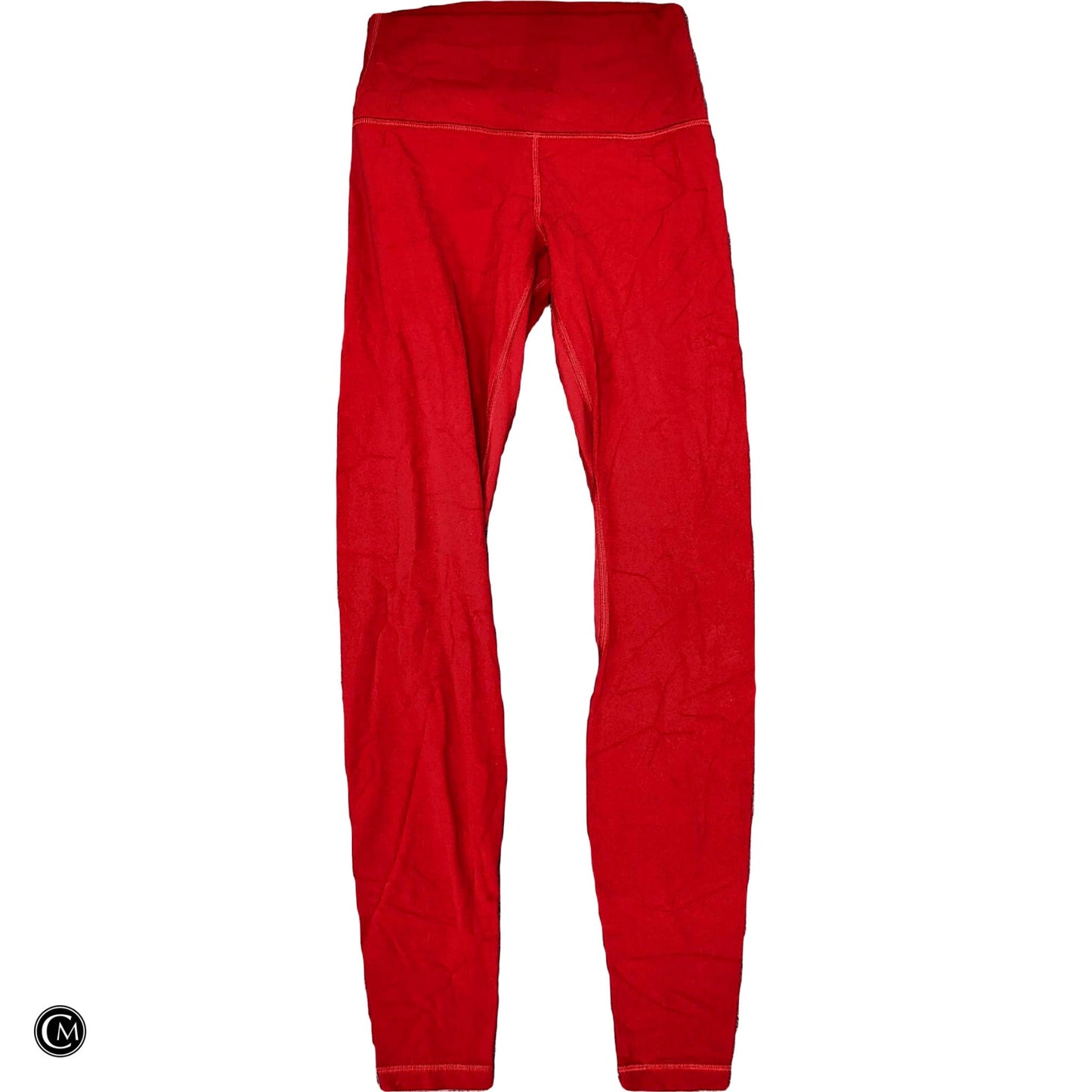 Athletic Leggings By Lululemon In Red, Size: S