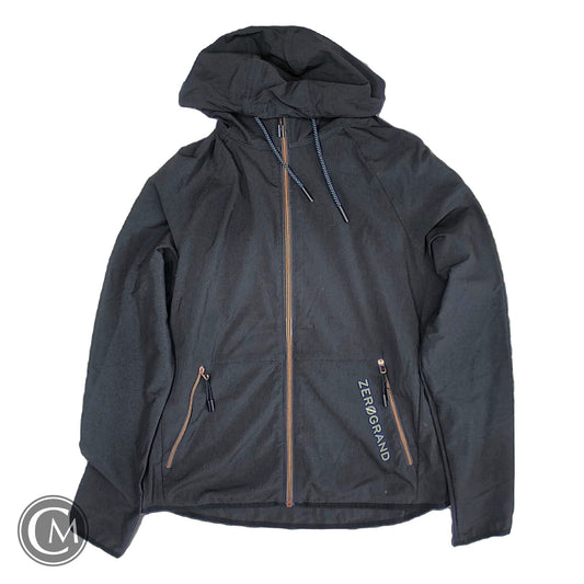 Athletic Jacket By Cole-Haan In Black, Size: S
