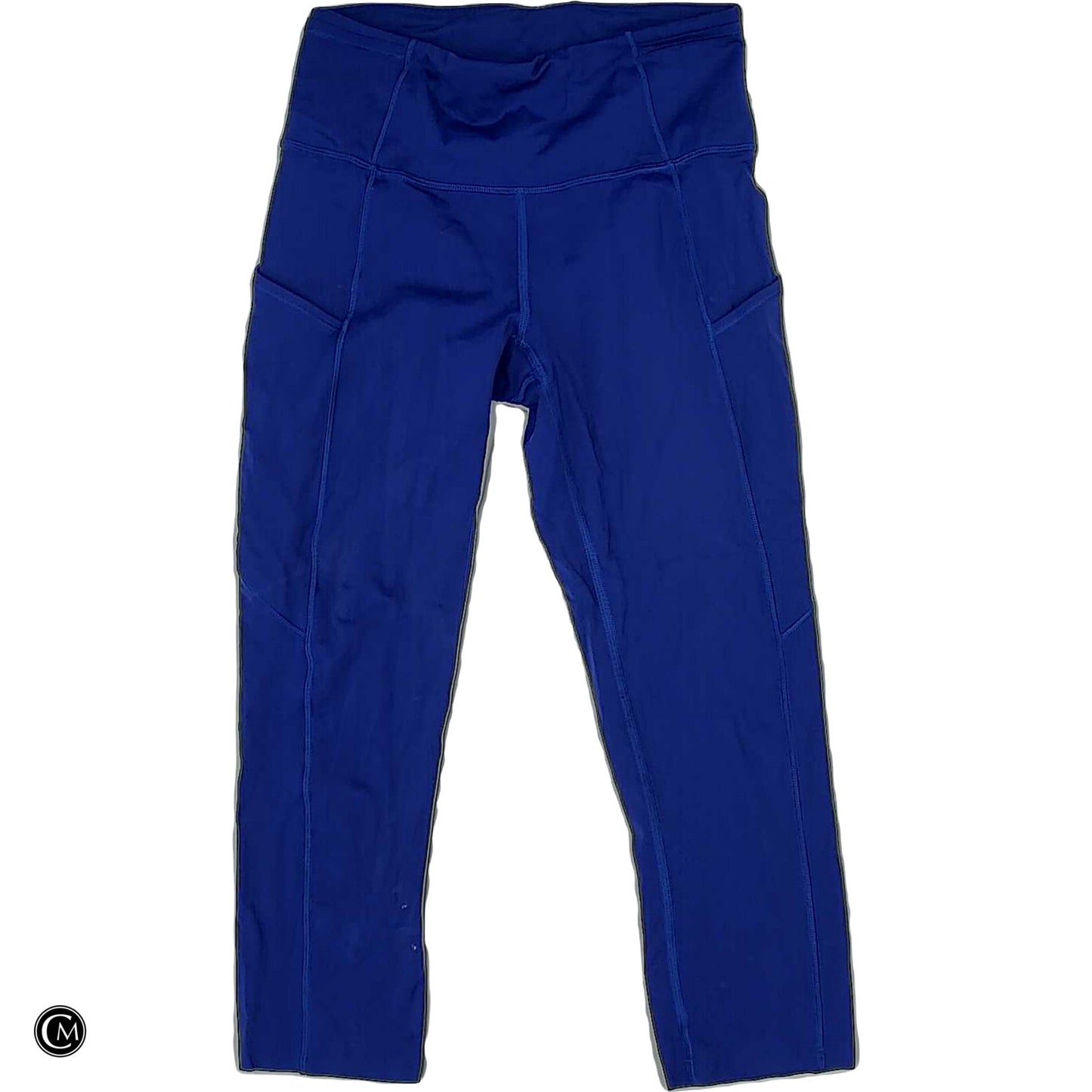 Athletic Leggings Capris By Lululemon In Blue, Size: S