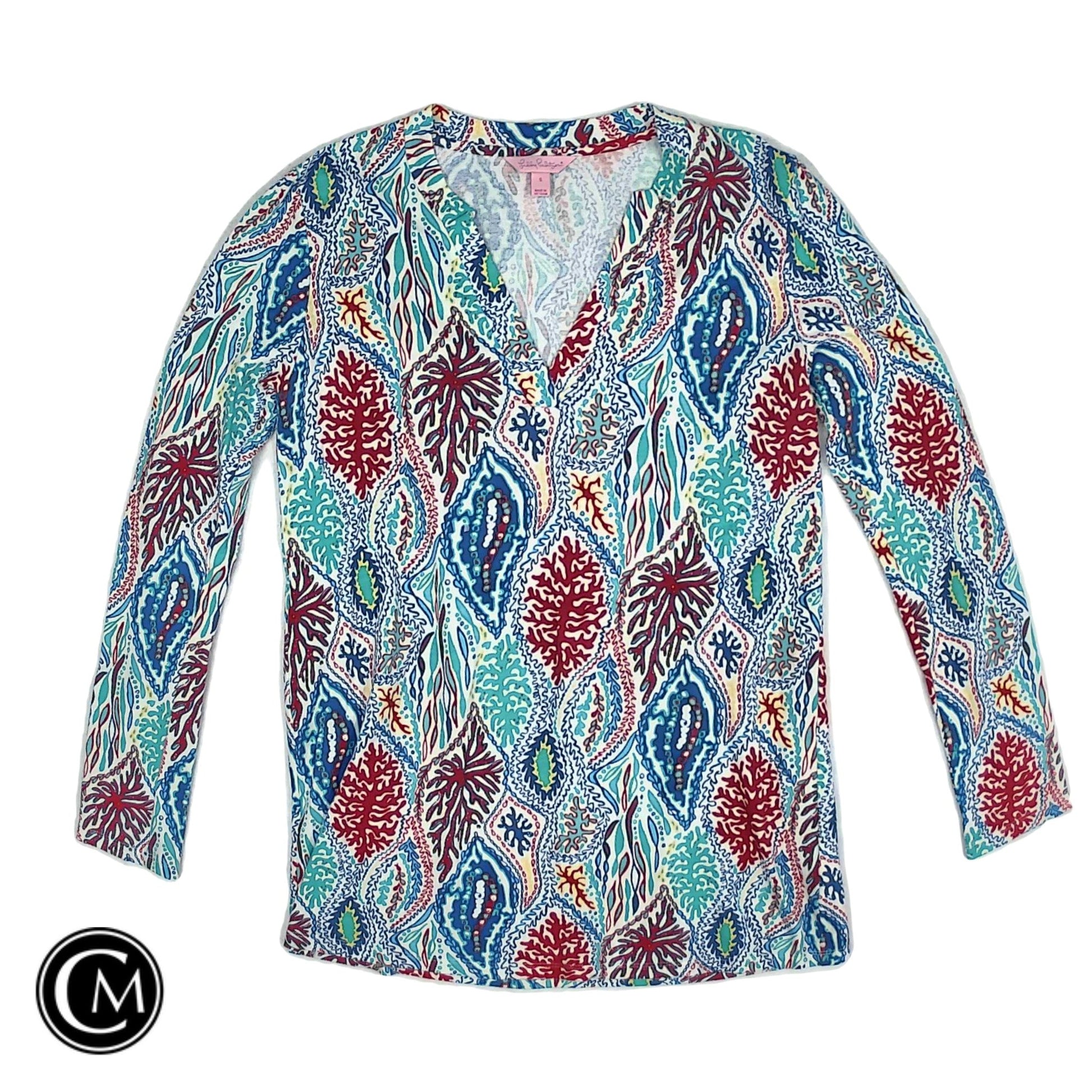 Tunic Ls By Lilly Pulitzer In Multi, Size: S image 1
