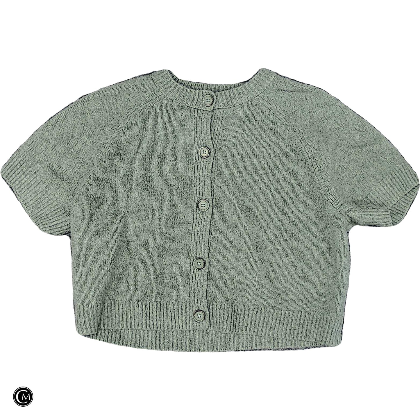 Sweater Cardigan By Universal Thread In Green, Size: L image 1