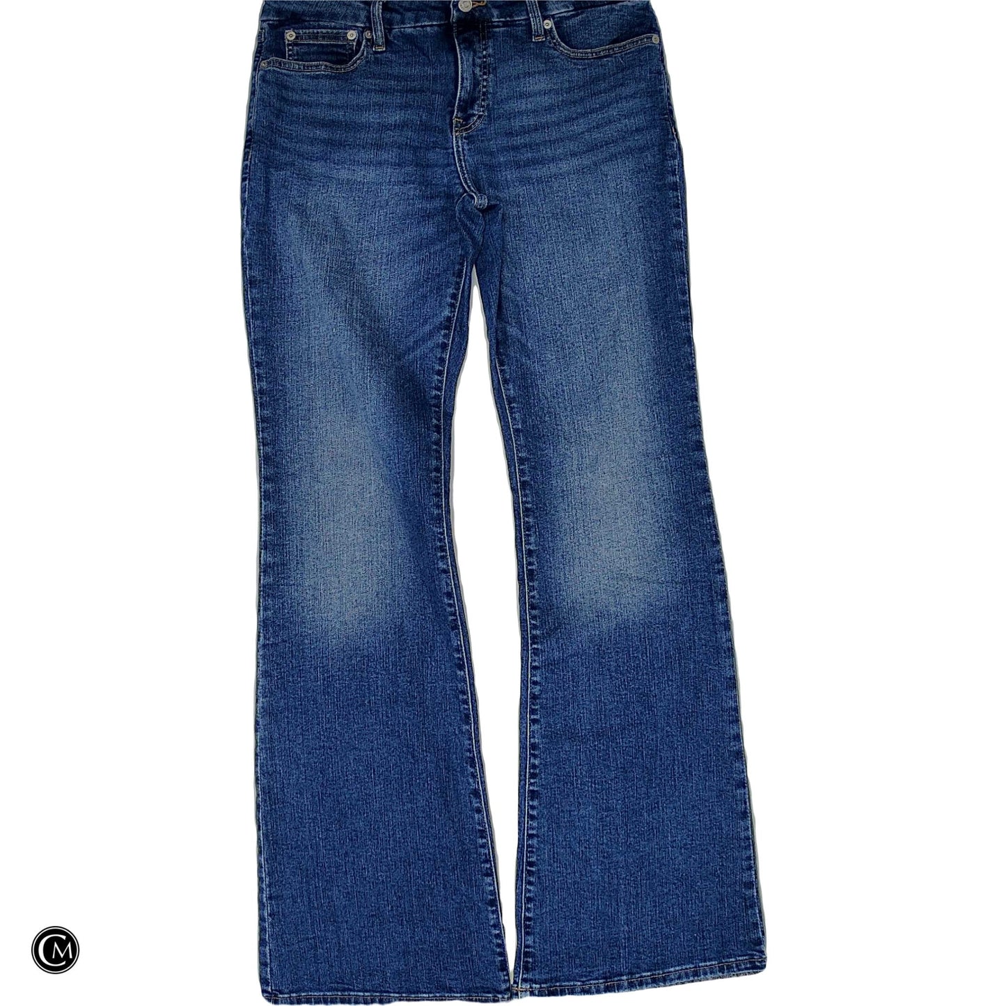 Jeans Boot Cut By Banana Republic In Blue Denim, Size: 10