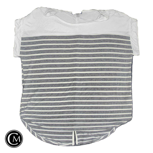 Top Ss By Cable And Gauge In Grey & White, Size: Xl