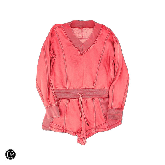 Romper By Free People In Pink, Size: Xs