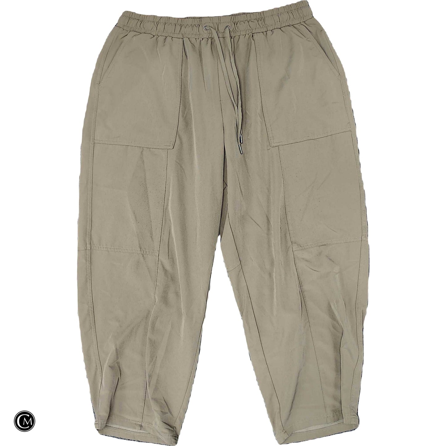 Athletic Pants By Mondetta In Beige, Size: 1x