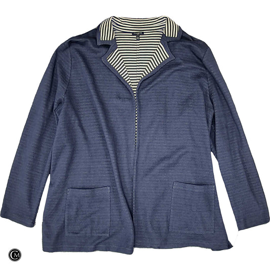 Cardigan By Talbots In Navy, Size: 2x image 1