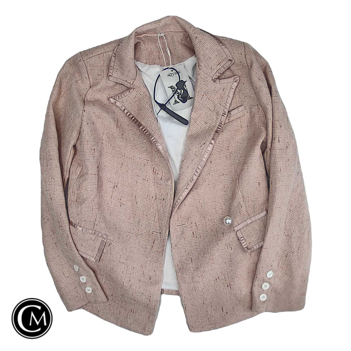 Blazer By Clothes Mentor In Pink, Size: S