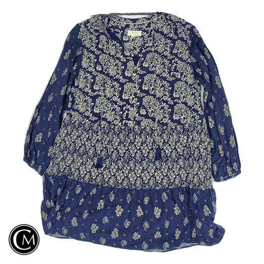 Dress Casual Short By Maeve In Blue, Size: M image 1
