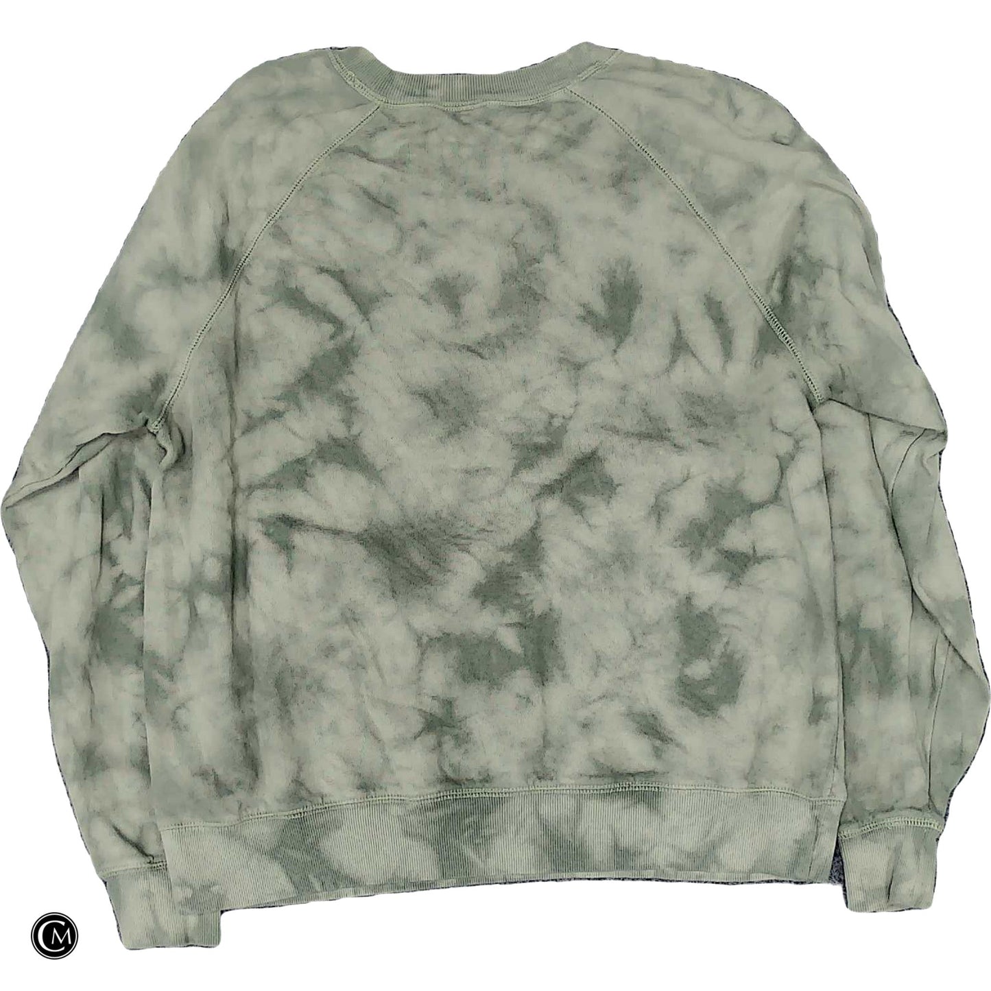Sweatshirt Crewneck By Old Navy In Green, Size: M