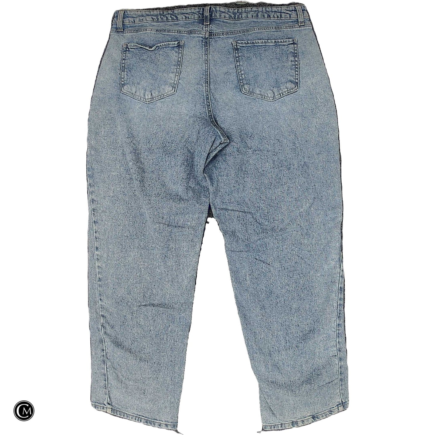 Jeans Straight By So In Blue Denim, Size: 20