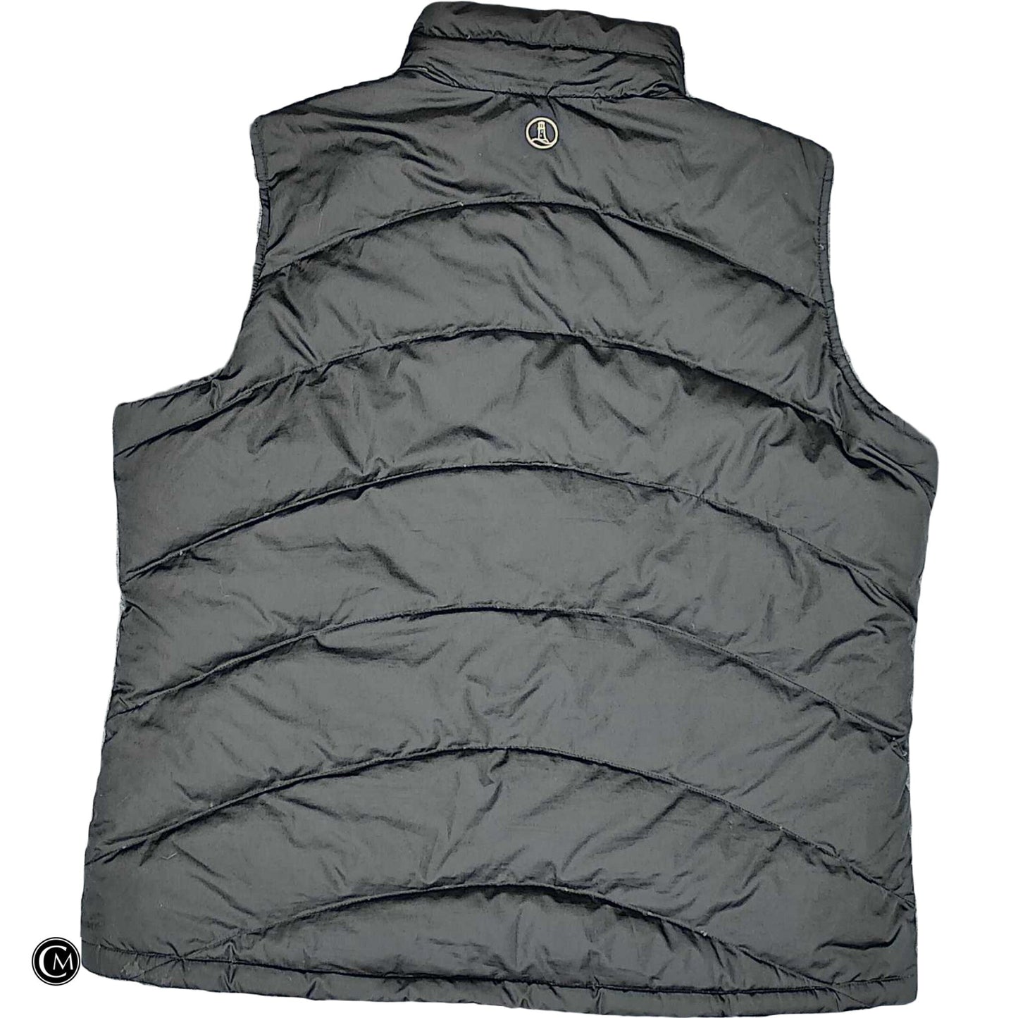 Vest Puffer & Quilted By Lands End In Black, Size: L