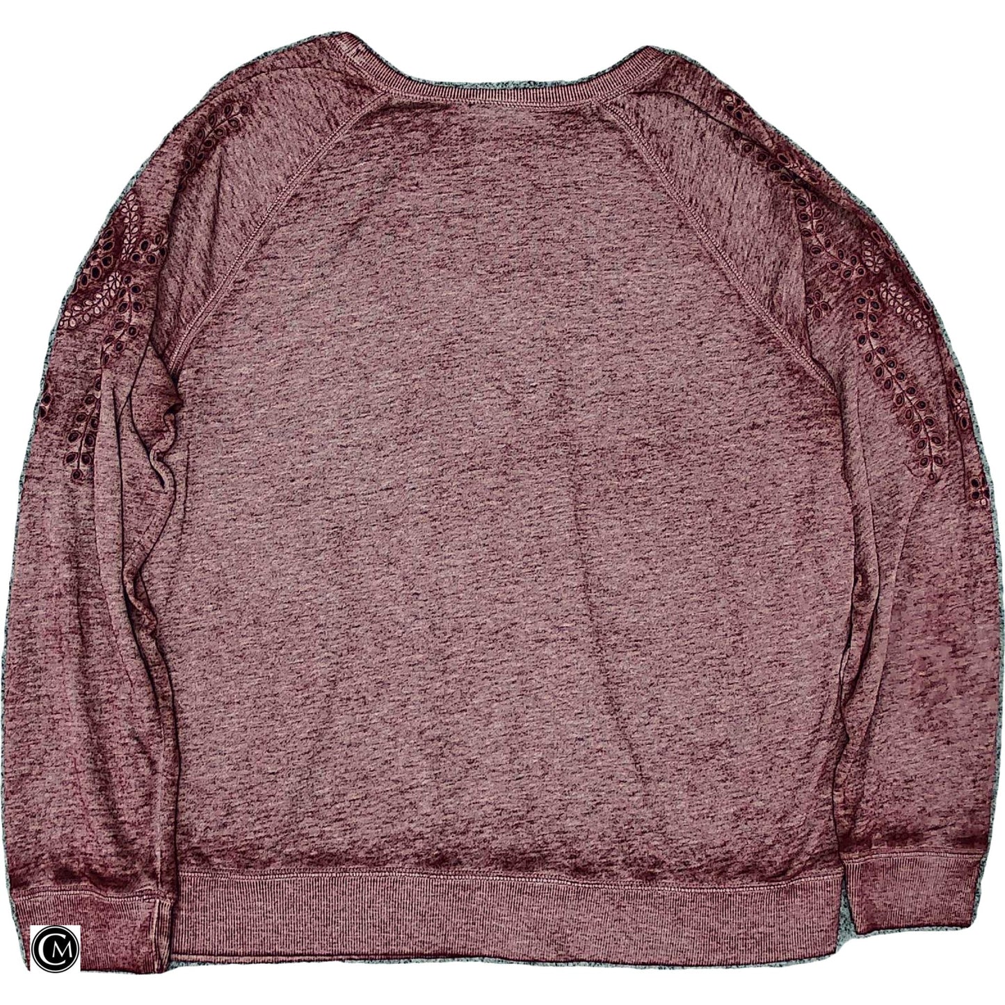 Top Ls By Clothes Mentor In Maroon, Size: Xl