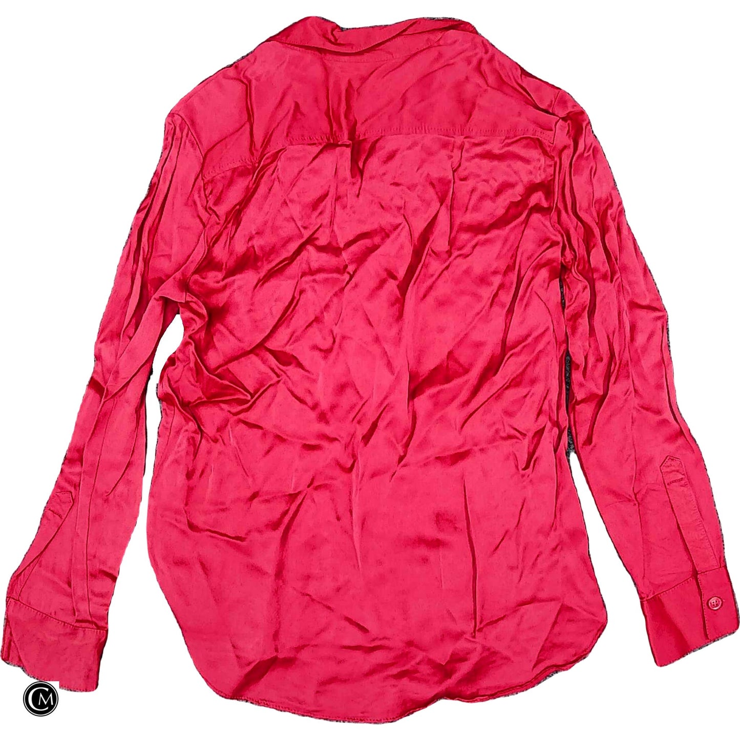 Blouse Ls By Zara In Pink, Size: Xs