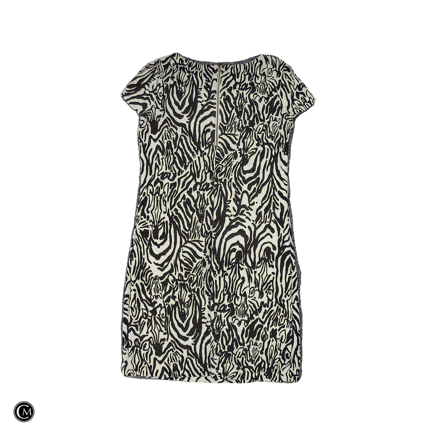 Dress Designer By Lilly Pulitzer In Brown & White, Size: M