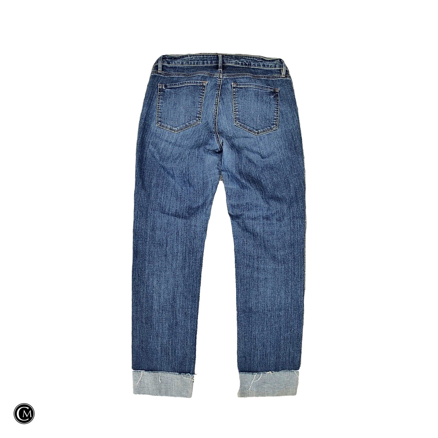 Jeans Straight By Loft In Blue Denim, Size: 10 image 2